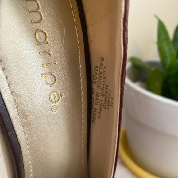 Maripe Madrid heeled loafers 6M - Picture 6 of 7